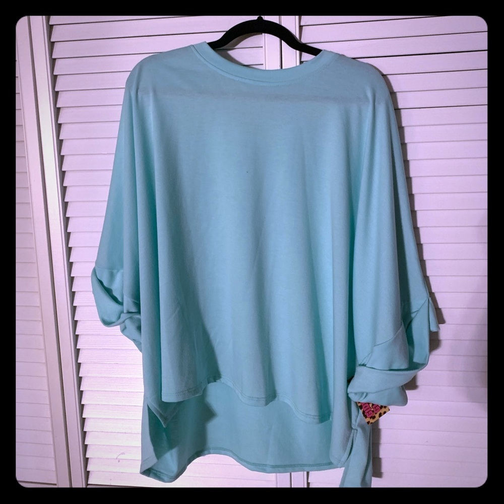 2/$30 Aqua colored light super soft sweater
